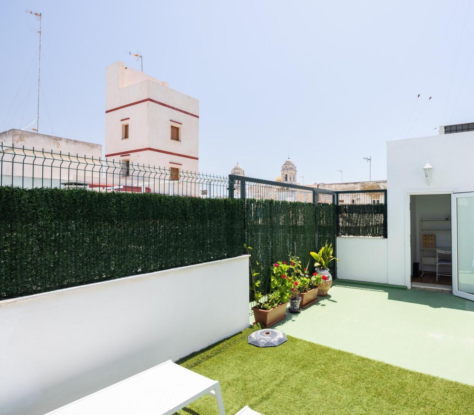 La Terraza De Gades Little Apartments كاديز المظهر الخارجي الصورة